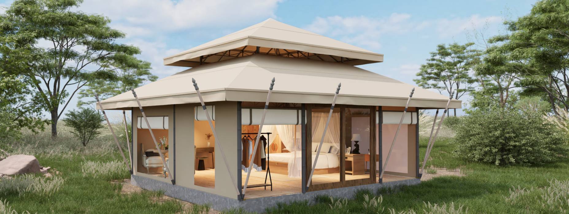 西安户外野奢帐篷